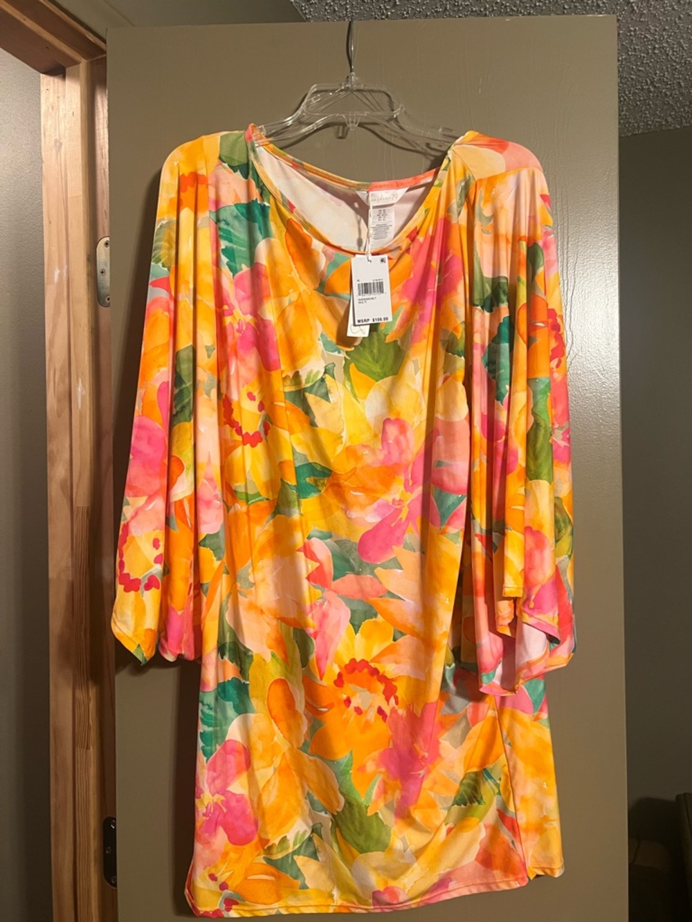 Summer Silky High End Women's Swim Coverup Tunic